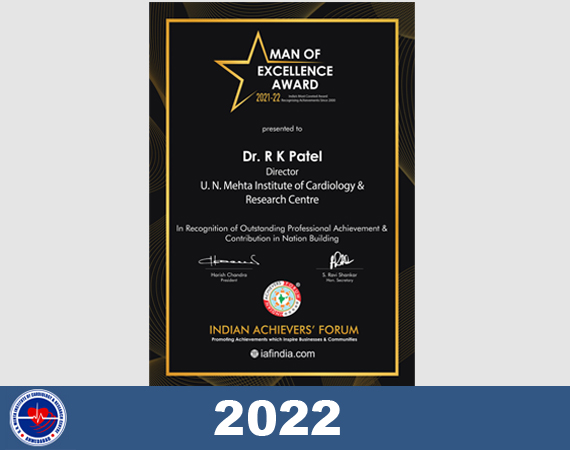 MAN OF EXCELLENCE AWARD  2021-2022 