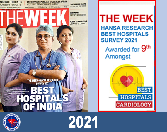 THE WEEK-Hansa Research Best Hospital Survey 2021