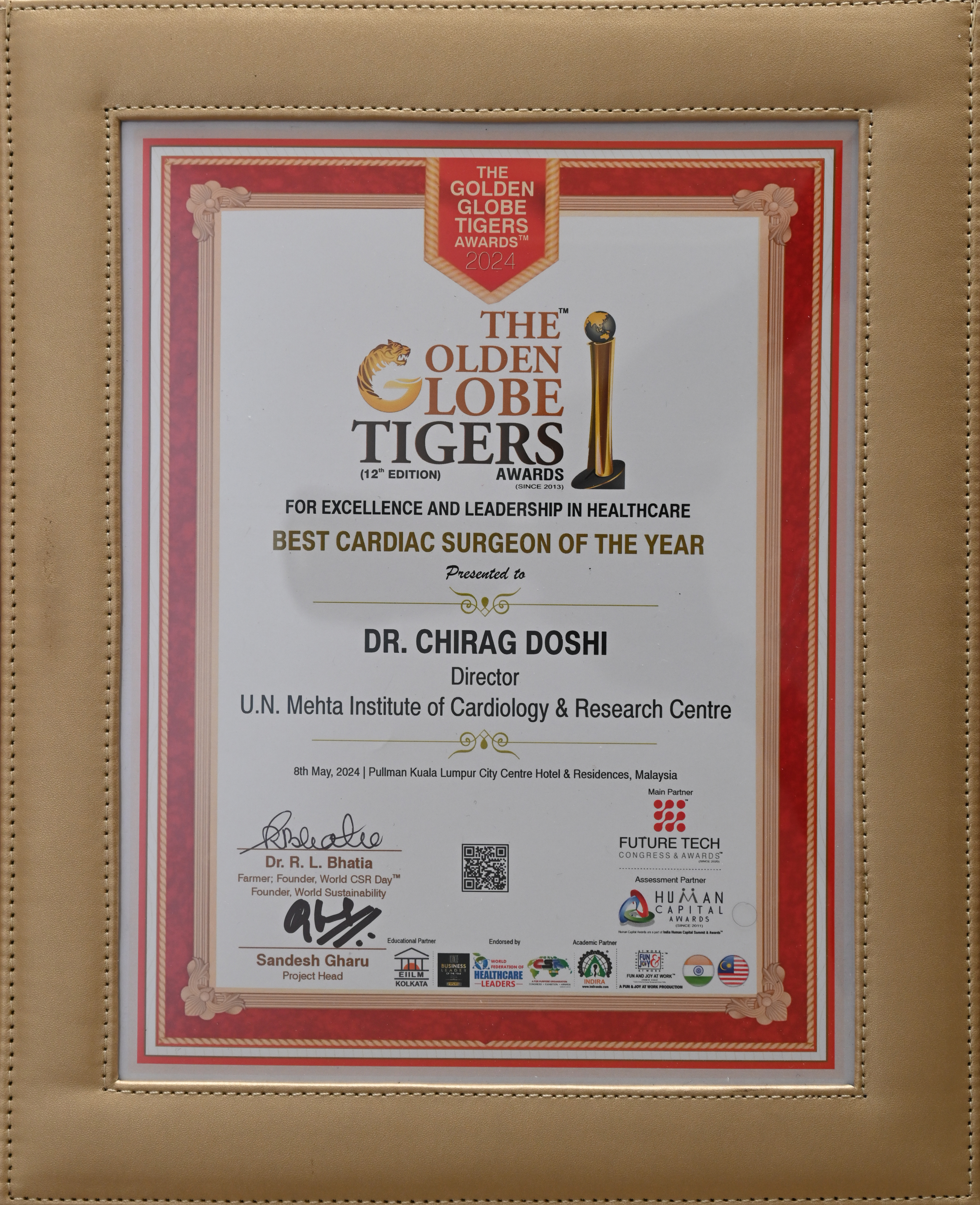 THE GOLDEN GLOBE TIGERS AWARDS- 2024