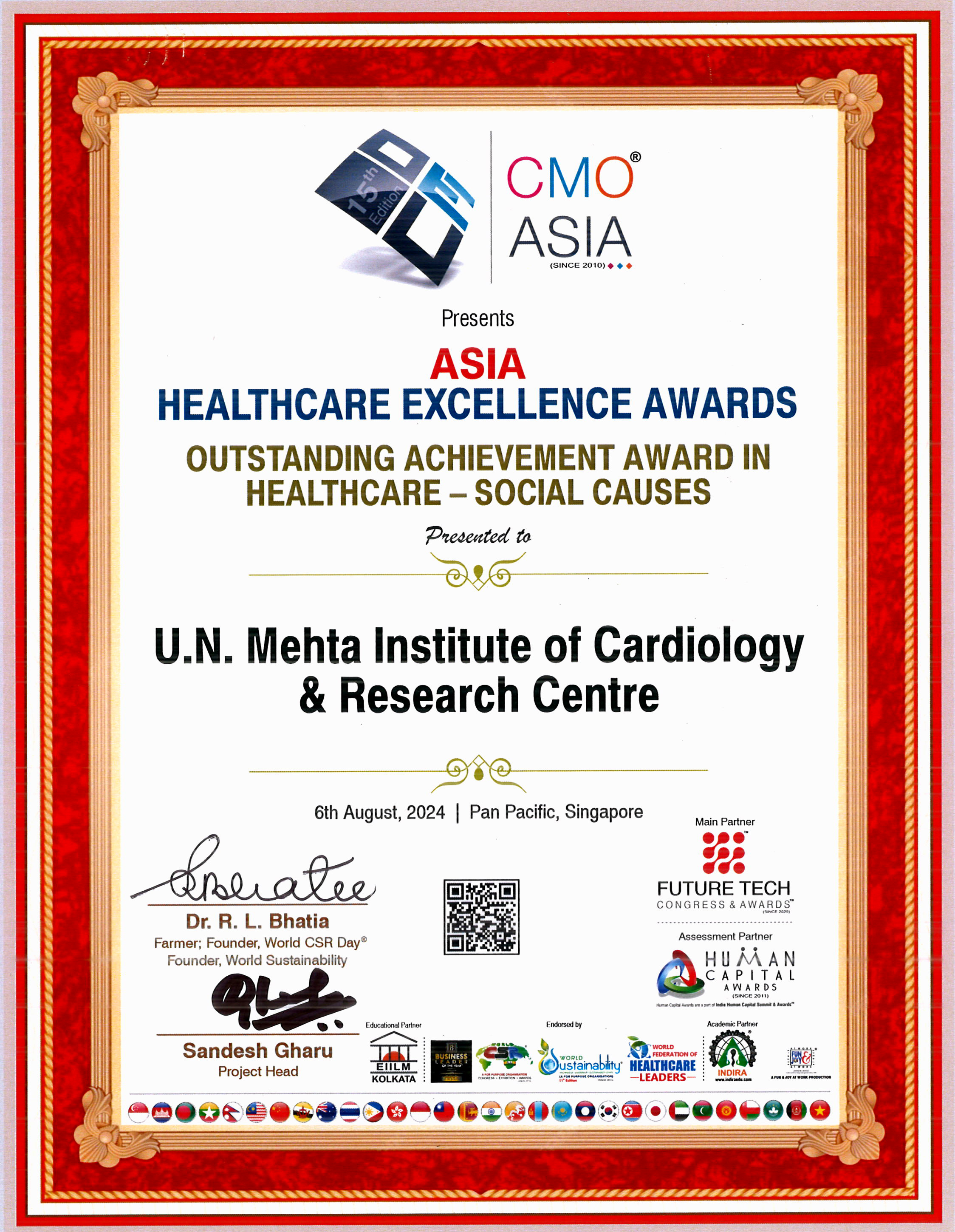 ASIA HEALTHCARE EXCELLENCE AWARD-2024