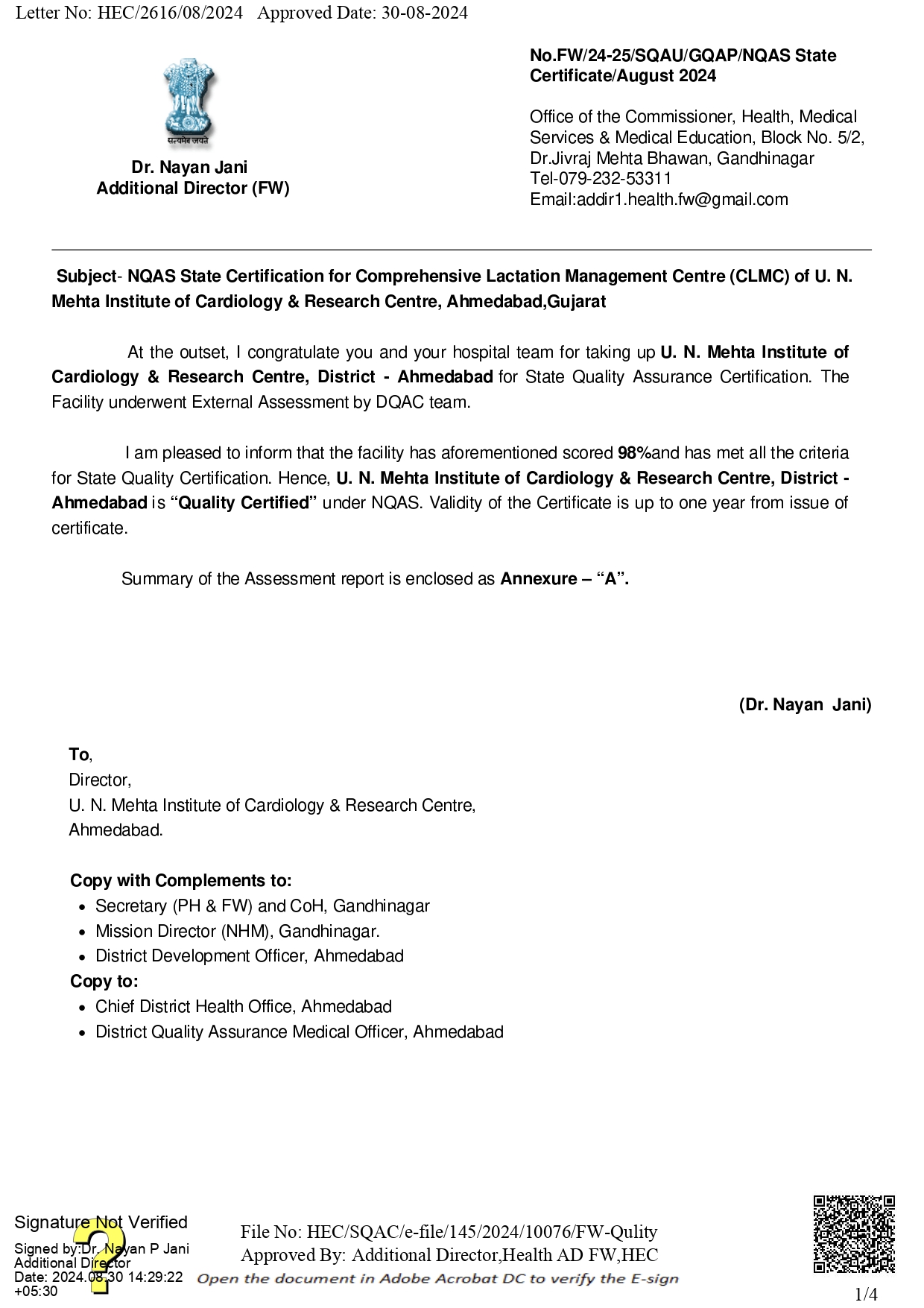 STATE LEVEL EXTERNAL ASSESSMENT OF THE MOTHER MILK BANK (COMPREHENSIVE LACTATION MANAGEMENT CENTRE [CLMC]) 